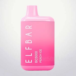 ELF BAR BC5000 Disposable 5000 Puffs Peach Ice