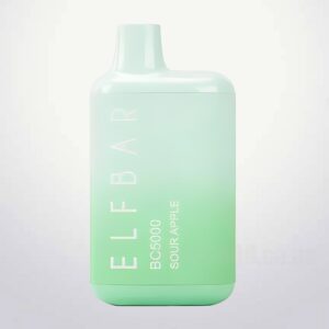 ELF BAR BC5000 Disposable Sour Apple 5000 Puffs