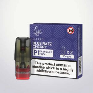 ELF BAR P1 Prefilled Pod 600 Puffs Blue Razz Cherry