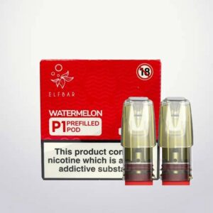 ELF BAR P1 Prefilled Pod Watermelon 600 Puffs