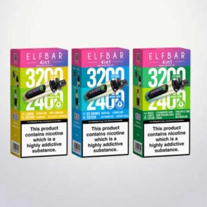 Elf Bar 4 in 1 Pod Vape Kit – 20mg | 3200 Puffs